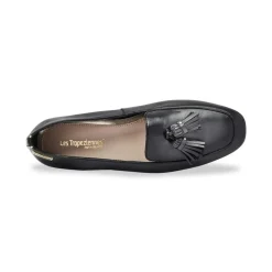 Mocassin - Noir en cuir