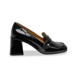 Mocassin noir vernis DEMYOS