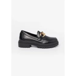 Mocassins chunky noir