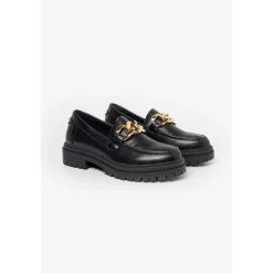 Mocassins chunky noir