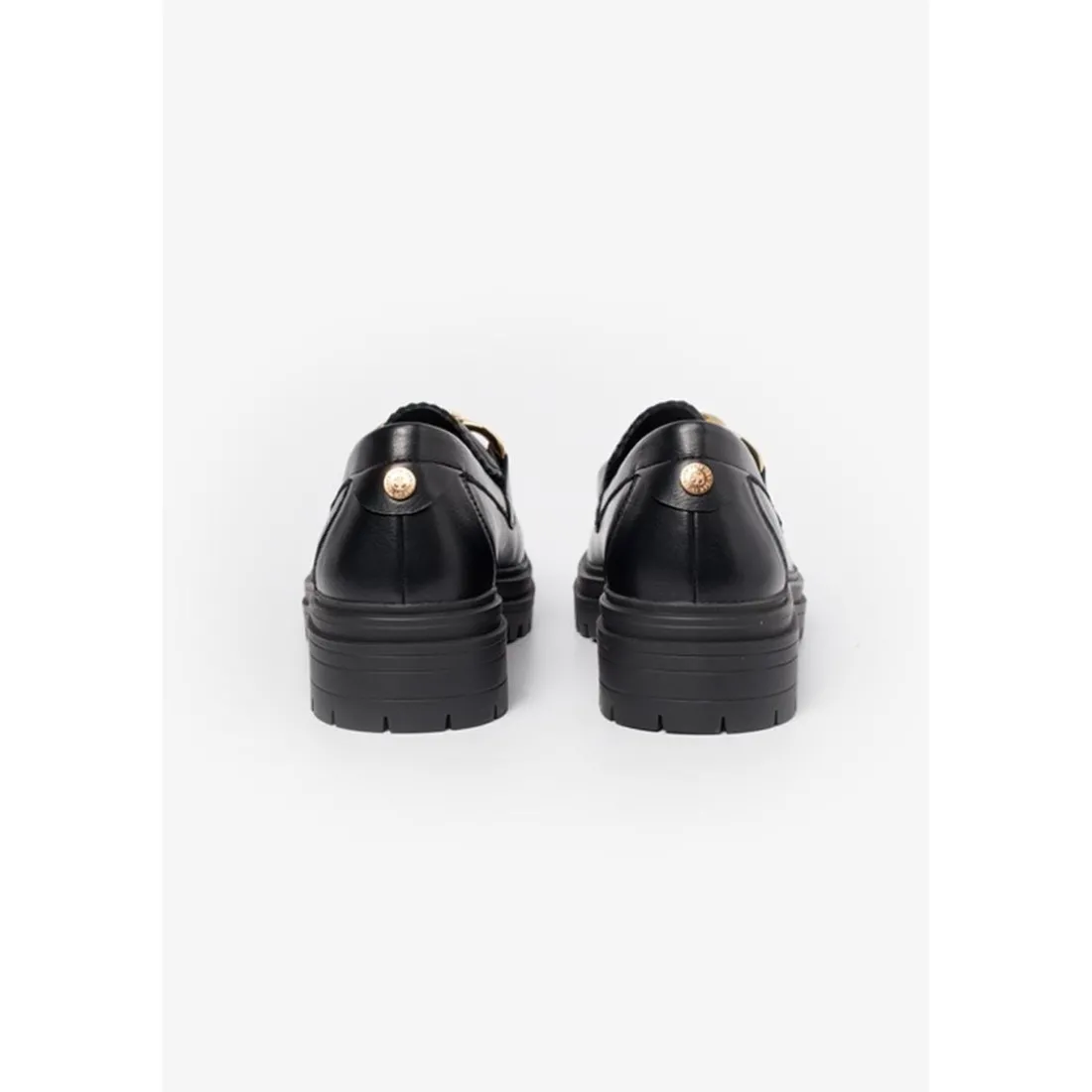 Mocassins chunky noir