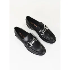 Mocassins femme en Cuir AMARYLLIS Noir
