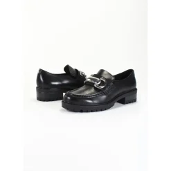 Mocassins femme en Cuir AMARYLLIS Noir