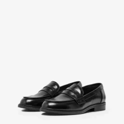 Mocassins Longueur cheville Bout rond noir