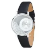 Montre Aude élégante blanche ornée de Cristaux scintillants