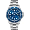 Montre Beuchat Beu1950-6 - Montre Acier Bleue Beuchat Montres