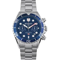 Montre Beuchat BEU0093-2 - Montre Acier Bleue Homme