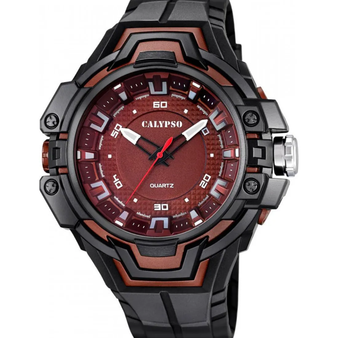 Montre Calypso K5687-6 - Montre Bleue Ronde Garçon
