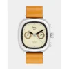 Montre Chronographe 1972 Skysand Kelton x Chapal 9124512 Cuir de box à tannage végétal, marqué à chaud : Chapal Paris