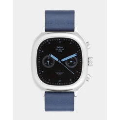 Montre Chronographe 1972 Skysand Kelton x Chapal 9124432 Cuir de box à tannage végétal, marqué à chaud : Chapal Paris
