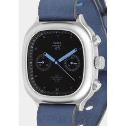 Montre Chronographe 1972 Skysand Kelton x Chapal 9124432 Cuir de box à tannage végétal, marqué à chaud : Chapal Paris