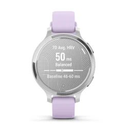 Montre connecté Femme Garmin Lily 2 Active, Silver, Silicone lilas