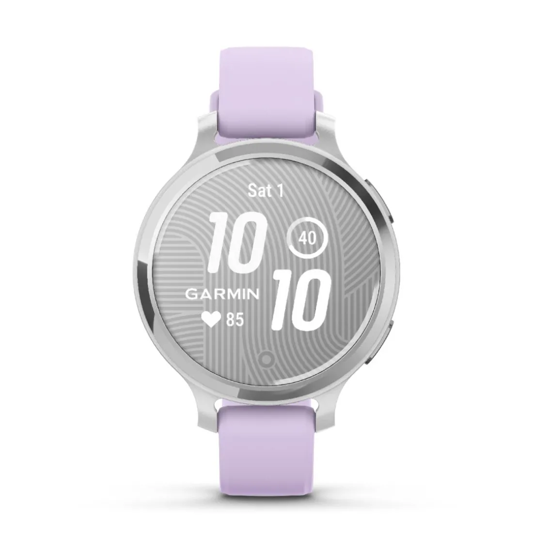 Montre connecté Femme Garmin Lily 2 Active, Silver, Silicone lilas