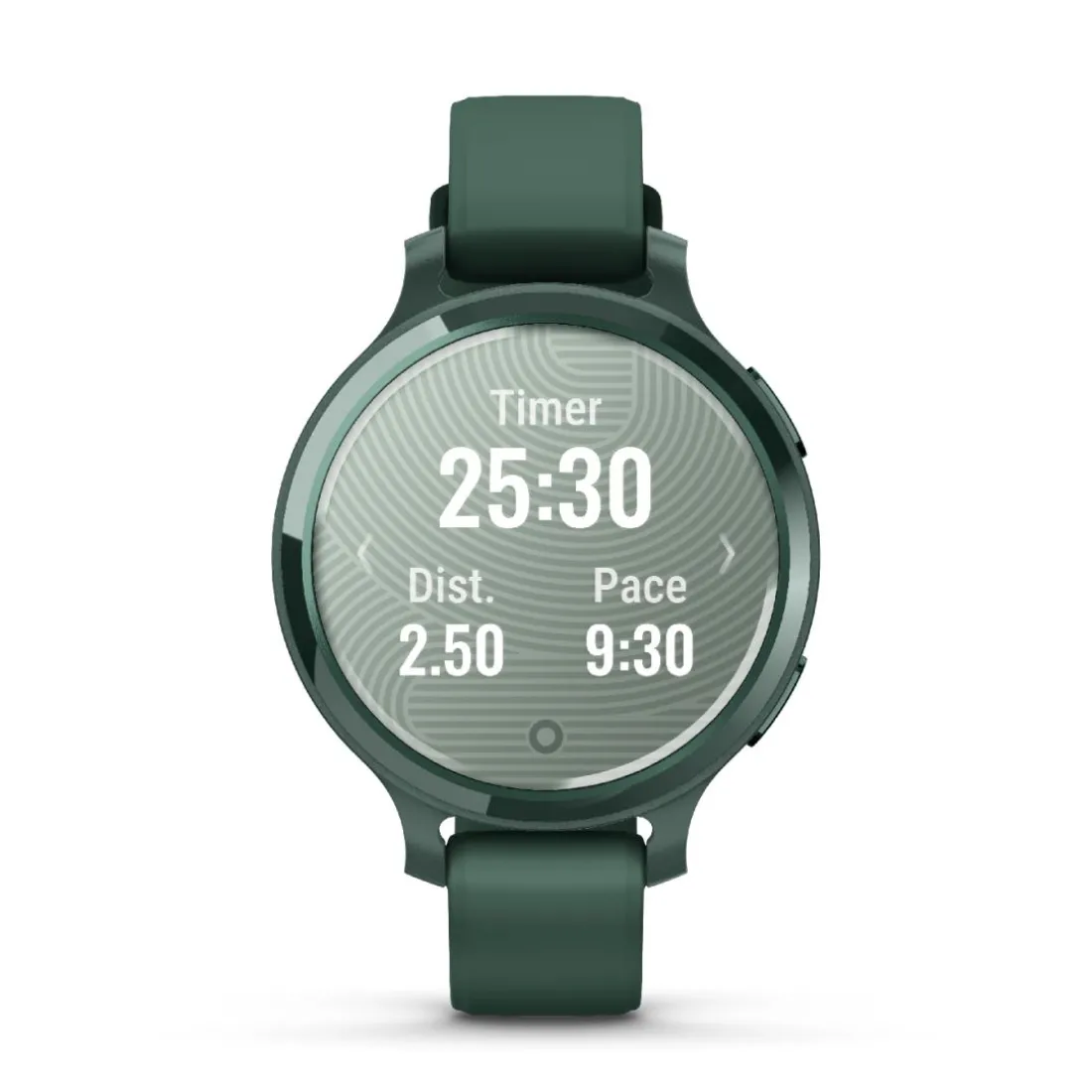 Montre connecté Femme Garmin Lily 2 Active, Jasper Green, Silicone vert sapin