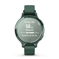 Montre connecté Femme Garmin Lily 2 Active, Jasper Green, Silicone vert sapin