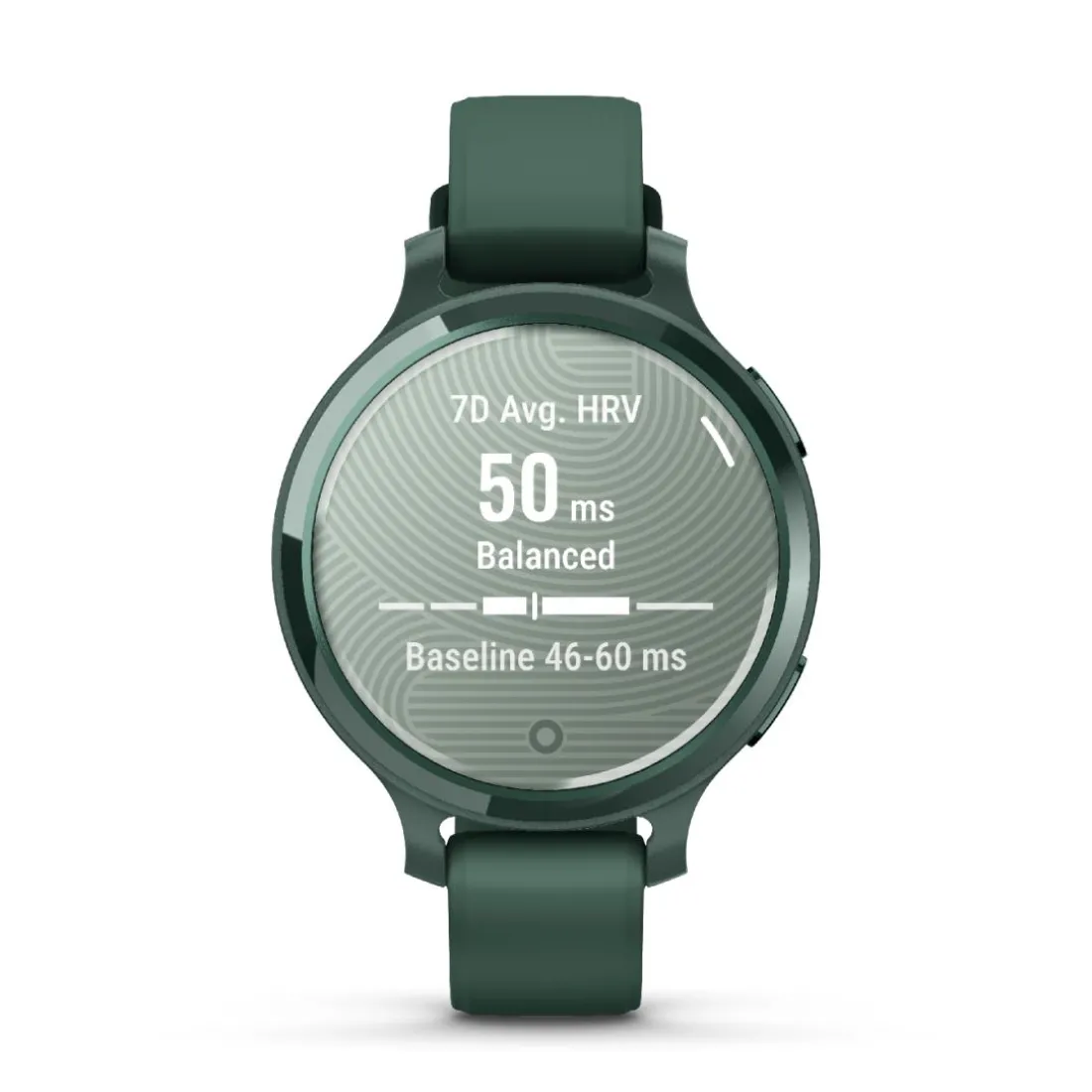 Montre connecté Femme Garmin Lily 2 Active, Jasper Green, Silicone vert sapin