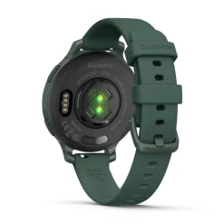 Montre connecté Femme Garmin Lily 2 Active, Jasper Green, Silicone vert sapin