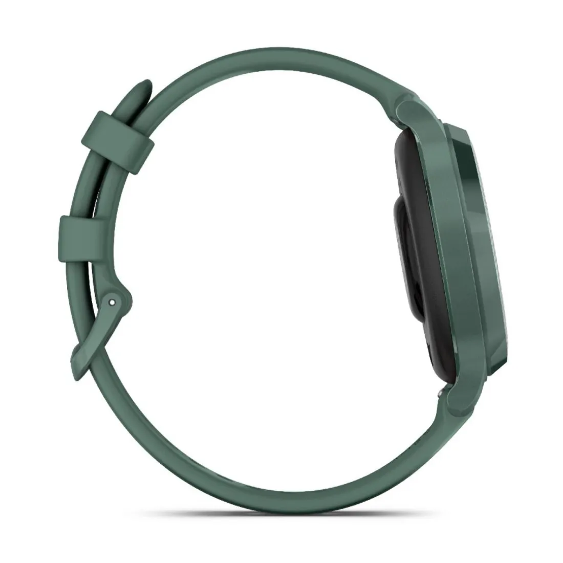Montre connecté Femme Garmin Lily 2 Active, Jasper Green, Silicone vert sapin