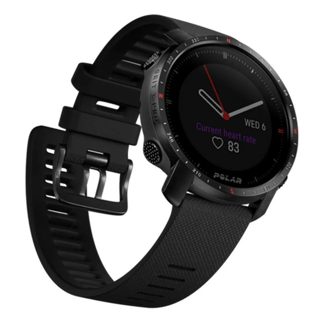 Montre connectée 90085773 POLAR GRIT X PRO Black DLC