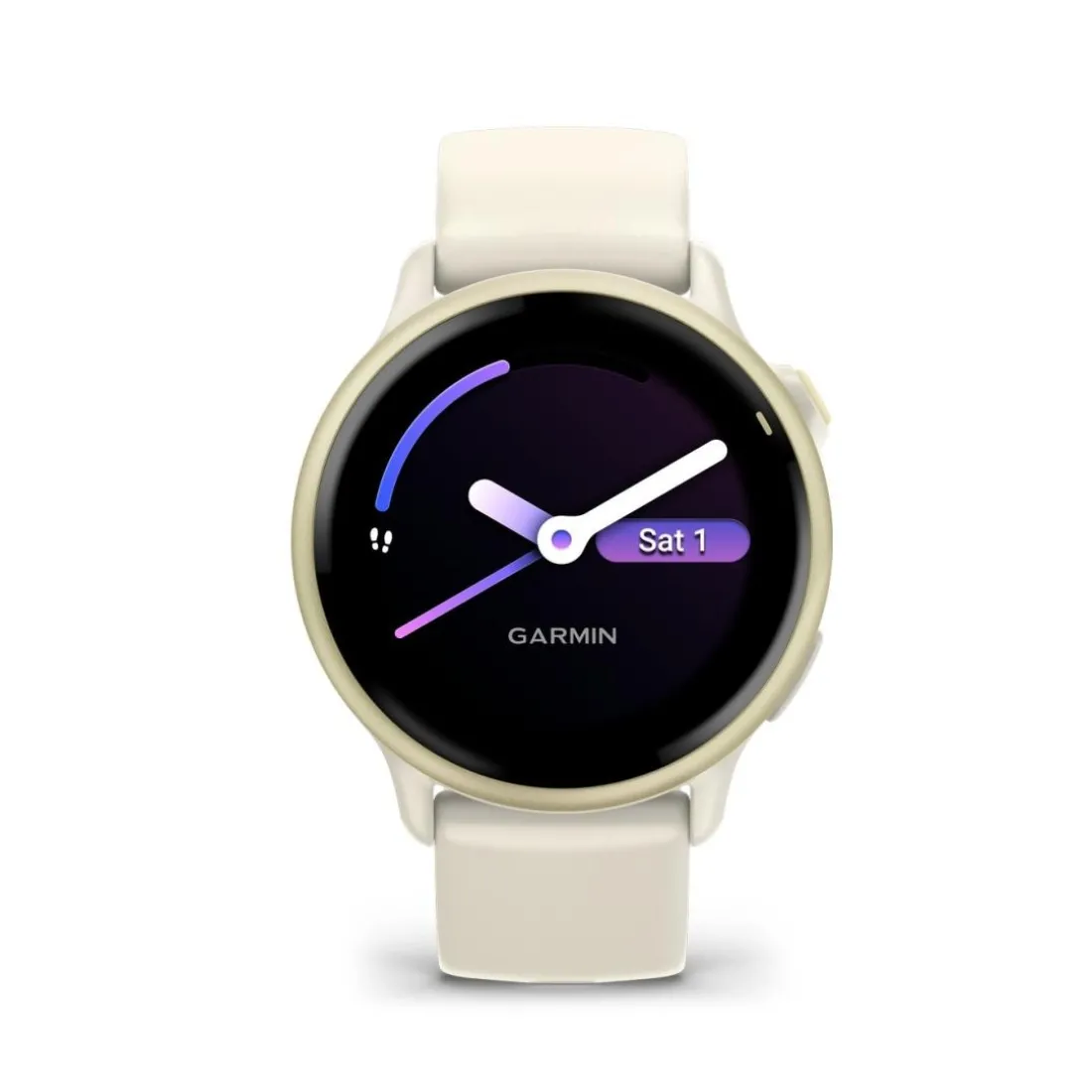 Montre Connectée Garmin Vívoactive 6 - 010-02985-01 Bracelet Silicone Ivoire