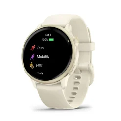 Montre Connectée Garmin Vívoactive 6 - 010-02985-01 Bracelet Silicone Ivoire