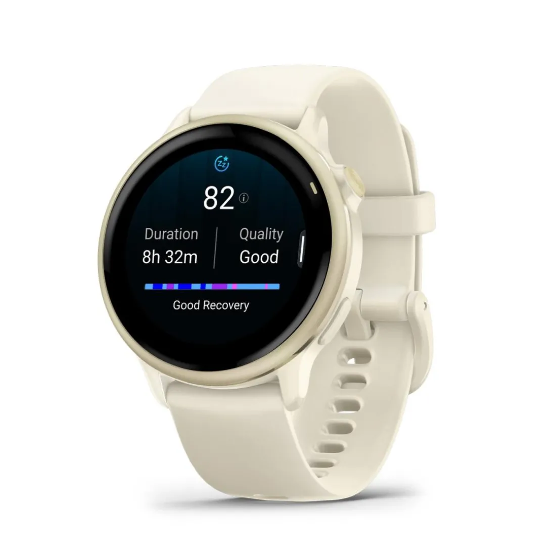 Montre Connectée Garmin Vívoactive 6 - 010-02985-01 Bracelet Silicone Ivoire