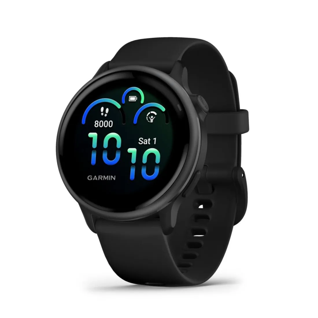 Montre Connectée Garmin Vívoactive 6 - 010-02985-00 Bracelet Silicone Noir
