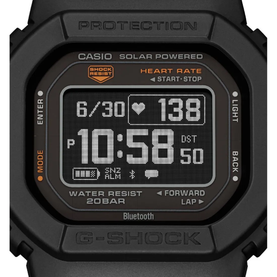 Montre connectée Homme DW-H5600-1ER - Casio