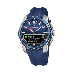 Montre connectée Homme Festina - F23000-1 Bracelet Silicone Bleu Marine