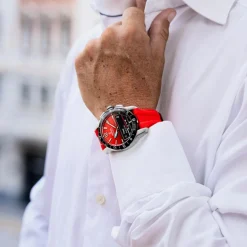 Montre connectée Homme Festina - F23000-6 Bracelet Silicone Rouge