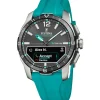 Montre connectée Homme Festina - F23000-5 Bracelet Silicone Turquoise