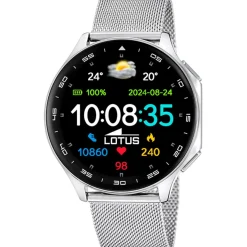Montre connectée Homme Lotus Smartwatch - L50050-3 Bracelet Acier Argent