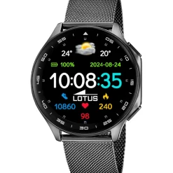 Montre connectée Homme Lotus Smartwatch - L50050-4 Bracelet Acier Argent