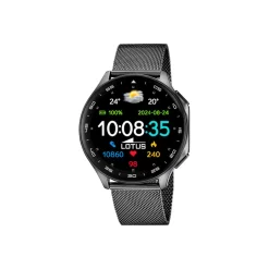 Montre connectée Homme Lotus Smartwatch - L50050-4 Bracelet Acier Argent