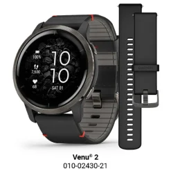Montre connectée Mixte 010-02430-21 - VENU 2 Garmin