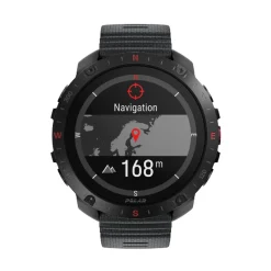 Montre Connectée Mixte 900110286 - POLAR Grit X2 Pro Black S-L + H10
