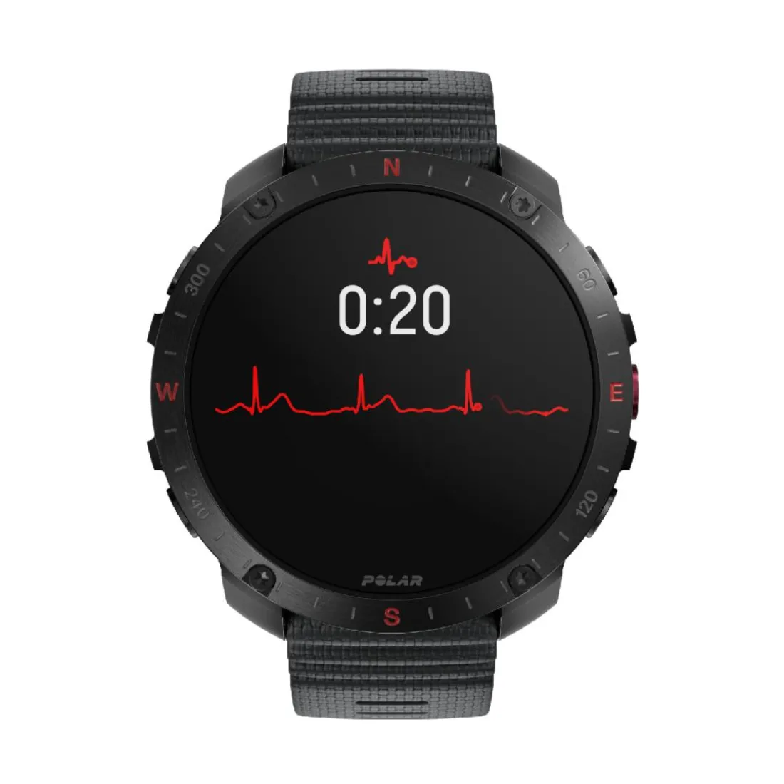 Montre Connectée Mixte 900110286 - POLAR Grit X2 Pro Black S-L + H10