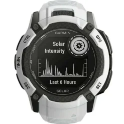 Montre connectée Mixte 010-02805-00 blanc Garmin - Instinct 2X Solar