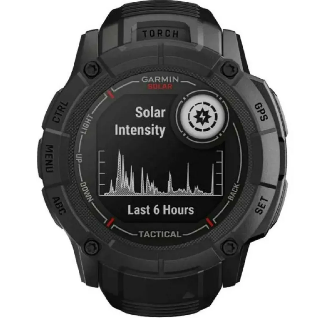 Montre connectée Mixte 010-02805-02 Noir - Garmin Instinct 2X Solar Tactical Edition