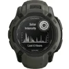 Montre connectée Mixte 010-02805-00 vert Garmin - Instinct 2X Solar