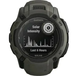 Montre connectée Mixte 010-02805-00 vert Garmin - Instinct 2X Solar