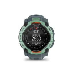 Montre connectée Mixte Garmin INSTINCT 3 50 MM, AMOLED - 010-03020-01 Bracelet Silicone Bleu