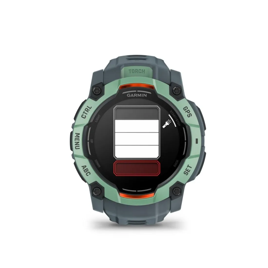 Montre connectée Mixte Garmin INSTINCT 3 50 MM, AMOLED - 010-03020-01 Bracelet Silicone Bleu