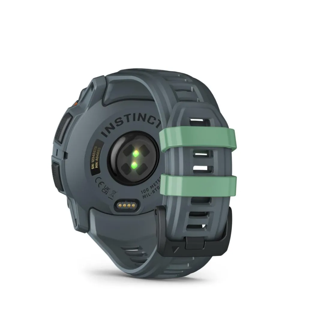 Montre connectée Mixte Garmin INSTINCT 3 50 MM, AMOLED - 010-03020-01 Bracelet Silicone Bleu