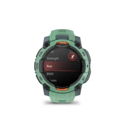 Montre connectée Mixte Garmin INSTINCT 3 45 MM, AMOLED - 010-02936-01 Bracelet Silicone Vert
