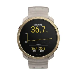 Montre connectée Mixte POLAR Vantage M3 Greige Sand - 900112399 Bracelet Silicone Beige