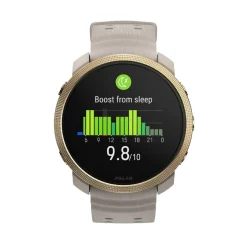 Montre connectée Mixte POLAR Vantage M3 Greige Sand - 900112399 Bracelet Silicone Beige