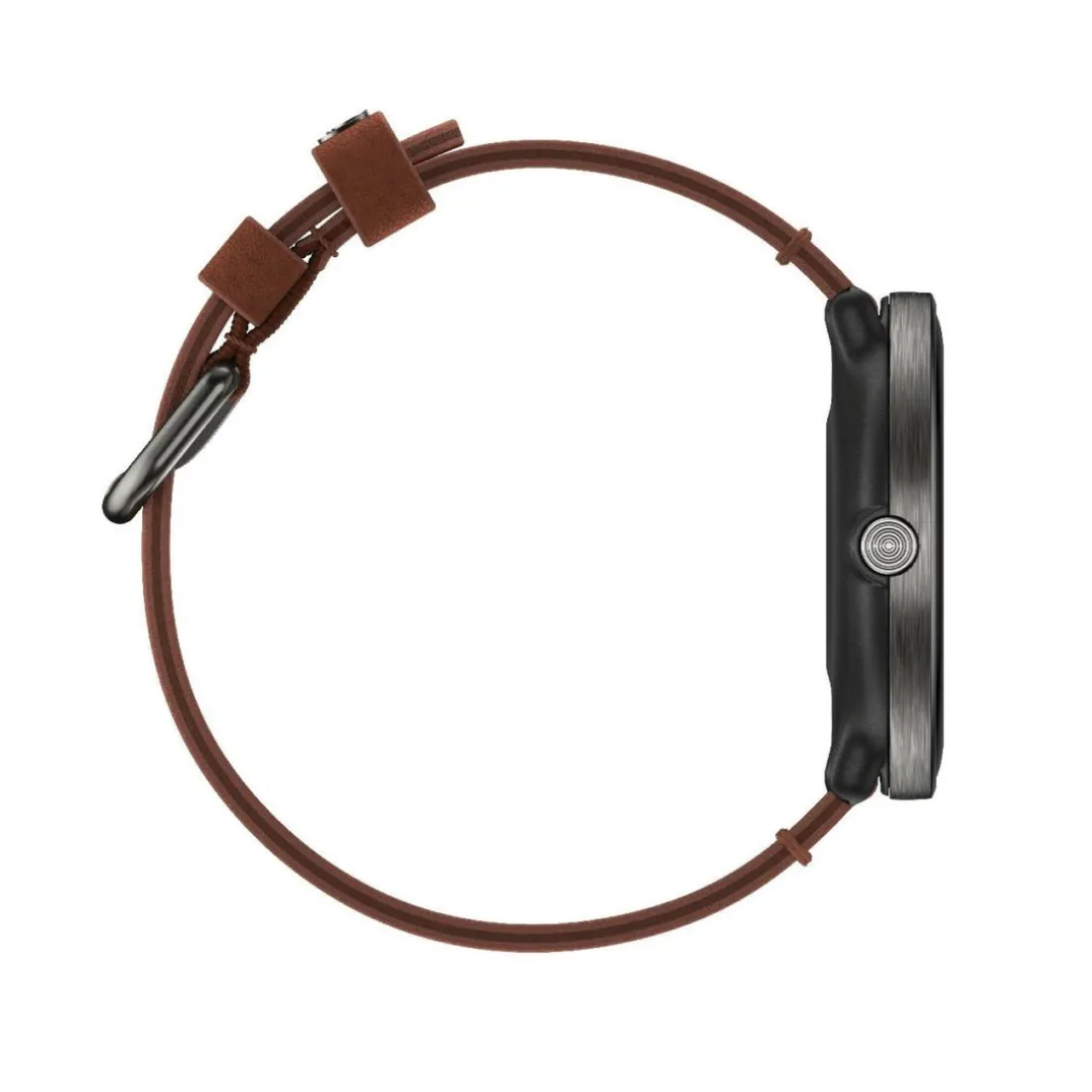 Montre connectée Mixte Polar Ignite 3 Titanium Cuir Marron M/L