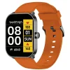 Montre connectée Mixte Smarty Super Amoled - SW070B Bracelet Silicone Orange