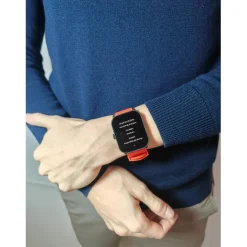 Montre connectée Mixte Smarty Super Amoled - SW070B Bracelet Silicone Orange